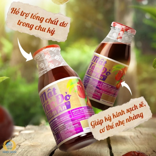 Mật táo đỏ ích mẫu (250ML)
