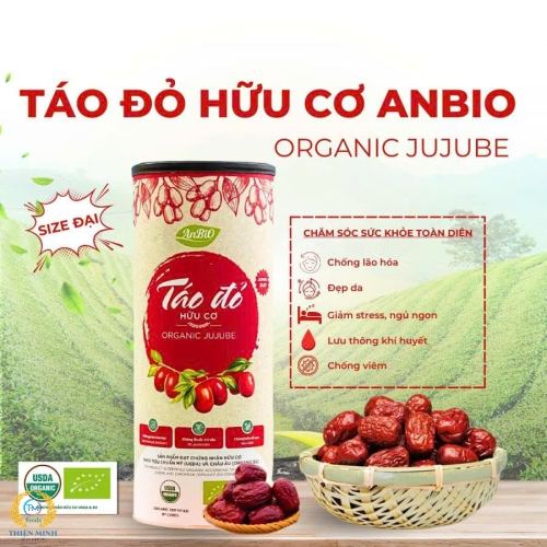 TÁO ĐỎ HỮU CƠ 450GR (JUMBO SIZE)